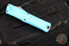 Microtech Combat Troodon Gen III OTF Knife- Double Edge- Turquoise Handle- Apocalyptic Blade 1142-10 APTQ Gen III 2024