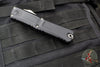 Microtech Combat Troodon Gen III OTF Knife- Double Edge- Black Handle- Stonewash Blade 1142-10 Gen III