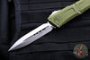 Microtech Combat Troodon Gen III OTF Knife- Double Edge- OD Green Handle- Stonewash Blade 1142-10 OD Gen III 2024