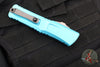 Microtech Combat Troodon Gen III OTF Knife- Double Edge- Turquoise Handle- Stonewash Blade 1142-10 TQ Gen III 2024