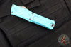 Microtech Combat Troodon Gen III OTF Knife- Double Edge- Turquoise Handle- Stonewash Blade 1142-10 TQ Gen III 2024