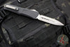 Microtech Combat Troodon Gen III OTF Knife- Double Edge- Black Handle- Apocalyptic Full Serrated Blade 1142-12 AP Gen III 2024