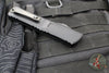 Microtech Combat Troodon Gen III OTF Knife- Double Edge-Shadow Edition- Black Handle- Black DLC Plain Edge Blade 1142-1 DLCTSH Gen III