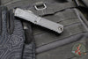 Microtech Combat Troodon Gen III OTF Knife- Double Edge-Shadow Edition- Black Handle- Black DLC Plain Edge Blade 1142-1 DLCTSH Gen III