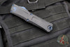 Microtech Combat Troodon Gen III OTF Knife- Double Edge- Black Finished Handle- Blue Plain Edge Blade And Accents 1142-1 NASK GEN III