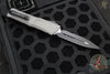 Microtech Combat Troodon Gen III OTF Knife- Double Edge- Natural Clear Finished Handle- Black Plain Edge Blade 1142-1 NC Gen III 2024