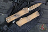 Microtech Combat Troodon Gen III OTF Knife- Double Edge- Plague Finished Handle- Plague Finished Blade 1142-1 PLOBS