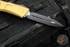 Microtech Combat Troodon Gen III OTF Knife- Double Edge- Tan Handle- Black Plain Edge Blade 1142-1 TA Gen III 2024