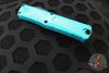 Microtech Combat Troodon Gen III OTF Knife- Double Edge- Turquoise Handle- Black Plain Edge Blade 1142-1 TQ Gen III