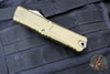 Microtech Combat Troodon Gen III OTF Knife- Double Edge- OD Green Handle- Satin Blade 1142-4 OD Gen III