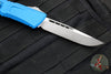 Microtech Combat Troodon Gen III OTF Knife- Single Edge- Blue Handle- Apocalyptic Blade 1143-10 APBL Gen III 2024