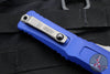 Microtech Combat Troodon Gen III OTF Knife- Single Edge- Navy Blue Finished Handle- Apocalyptic Blade 1143-10 APNA Gen III 2024