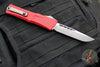 Microtech Combat Troodon Gen III OTF Knife- Single Edge- Red Handle- Apocalyptic Plain Edge Blade 1143-10 APRD Gen III 2024