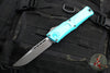 Microtech Combat Troodon Gen III OTF Knife- Single Edge- Turquoise Handle- Apocalyptic Blade 1143-10 APTQ Gen III 2024