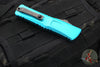 Microtech Combat Troodon Gen III OTF Knife- Single Edge- Turquoise Handle- Apocalyptic Blade 1143-10 APTQ Gen III 2024