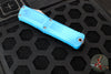 Microtech Combat Troodon Gen III OTF Knife- Single Edge- Marbled Blue Handle- Apocalyptic Blade 1143-10 MBL Gen III