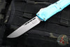 Microtech Combat Troodon Gen III OTF Knife- Single Edge- Turquoise Handle- Stonewash Blade 1143-10 TQ Gen III 2024