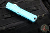 Microtech Combat Troodon Gen III OTF Knife- Single Edge- Turquoise Handle- Stonewash Blade 1143-10 TQ Gen III 2024