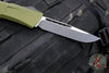 Microtech Combat Troodon Gen III OTF Knife- Single Edge- OD Green Handle- Black Plain Edge Blade 1143-1 OD Gen III 2024