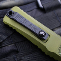 Microtech Combat Troodon Gen III OTF Knife- Single Edge- OD Green Handle- Black Plain Edge Blade 1143-1 OD Gen III 2024