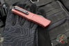 Microtech Combat Troodon Gen III OTF Knife- Single Edge- Weathered Crimson Red Handle And Plain Edge Blade 1143-1 WCM Gen III