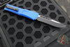 Microtech Combat Troodon Gen III OTF Knife- Single Edge-Navy Blue Handle- Black Part Serrated Edge Blade 1143-2 NA Gen III 2024