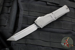 Microtech Combat Troodon Gen III OTF Knife- Tanto Edge- Natural Clear Finished Handle- Apocalyptic Blade 1144-10 APNC Gen III 2024