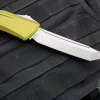 Microtech Combat Troodon Gen III OTF Knife- Tanto Edge- OD Green Handle- Apocalyptic Blade 1144-10 APOD Gen III 2024