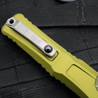 Microtech Combat Troodon Gen III OTF Knife- Tanto Edge- OD Green Handle- Apocalyptic Blade 1144-10 APOD Gen III 2024