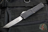 Microtech Combat Troodon Gen III OTF Knife- Tanto Edge- Black Handle- Stonewash Blade 1144-10 Gen III 2024