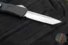 Microtech Combat Troodon Gen III OTF Knife- Tanto Edge- Black Handle- Stonewash Blade 1144-10 Gen III 2024