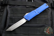 Microtech Combat Troodon Gen III OTF Knife- Tanto Edge- Navy Blue Finished Handle- Stonewash Blade 1144-10 NA Gen III 2024