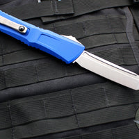 Microtech Combat Troodon Gen III OTF Knife- Tanto Edge- Navy Blue Finished Handle- Stonewash Blade 1144-10 NA Gen III 2024