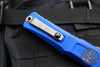 Microtech Combat Troodon Gen III OTF Knife- Tanto Edge- Navy Blue Finished Handle- Stonewash Blade 1144-10 NA Gen III 2024