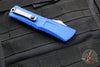 Microtech Combat Troodon Gen III OTF Knife- Tanto Edge- Navy Blue Finished Handle- Stonewash Blade 1144-10 NA Gen III 2024