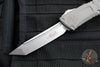 Microtech Combat Troodon Gen III OTF Knife- Tanto Edge- Natural Clear Finished Handle- Stonewash Blade 1144-10 NC Gen III 2024