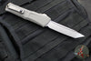 Microtech Combat Troodon Gen III OTF Knife- Tanto Edge- Natural Clear Finished Handle- Stonewash Blade 1144-10 NC Gen III 2024