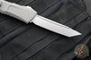 Microtech Combat Troodon Gen III OTF Knife- Tanto Edge- Natural Clear Finished Handle- Stonewash Blade 1144-10 NC Gen III 2024