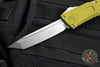 Microtech Combat Troodon Gen III OTF Knife- Tanto Edge- OD Green Handle- Stonewash Blade 1144-10 OD Gen III 2024