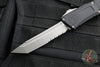 Microtech Combat Troodon Gen III OTF Knife- Tanto Edge- Black Handle- Apocalyptic Part Serrated Blade 1144-11 AP Gen III 2024