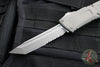 Microtech Combat Troodon Gen III OTF Knife- Tanto Edge- Natural Clear Handle- Apocalyptic Part Serrated Blade 1144-11 APNC Gen III 2024