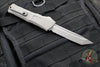 Microtech Combat Troodon Gen III OTF Knife- Tanto Edge- Natural Clear Handle- Apocalyptic Part Serrated Blade 1144-11 APNC Gen III 2024