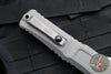 Microtech Combat Troodon Gen III OTF Knife- Tanto Edge- Natural Clear Handle- Stonewash Part Serrated Blade 1144-11 NC Gen III 2024