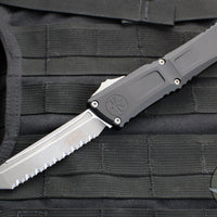 Microtech Combat Troodon Gen III OTF Knife- Tanto Edge- Black Handle- Apocalyptic Full Serrated Blade 1144-12 AP Gen III 2024