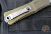 Microtech Combat Troodon Gen III OTF Knife- Tanto Edge- OD Green Handle- Apocalyptic Full Serrated Blade 1144-12 APOD Gen III