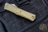 Microtech Combat Troodon Gen III OTF Knife- Tanto Edge- OD Green Handle- Apocalyptic Full Serrated Blade 1144-12 APOD Gen III