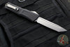 Microtech Combat Troodon Gen III OTF Knife- Tanto Edge- Black Handle- Stonewash Full Serrated Blade 1144-12 Gen III 2024