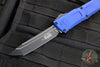 Microtech Combat Troodon Gen III OTF Knife- Tanto Edge- Navy Blue Finished Handle- Black Blade 1144-1 NA Gen III 2024