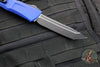 Microtech Combat Troodon Gen III OTF Knife- Tanto Edge- Navy Blue Finished Handle- Black Blade 1144-1 NA Gen III 2024