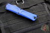 Microtech Combat Troodon Gen III OTF Knife- Tanto Edge- Navy Blue Finished Handle- Black Blade 1144-1 NA Gen III 2024